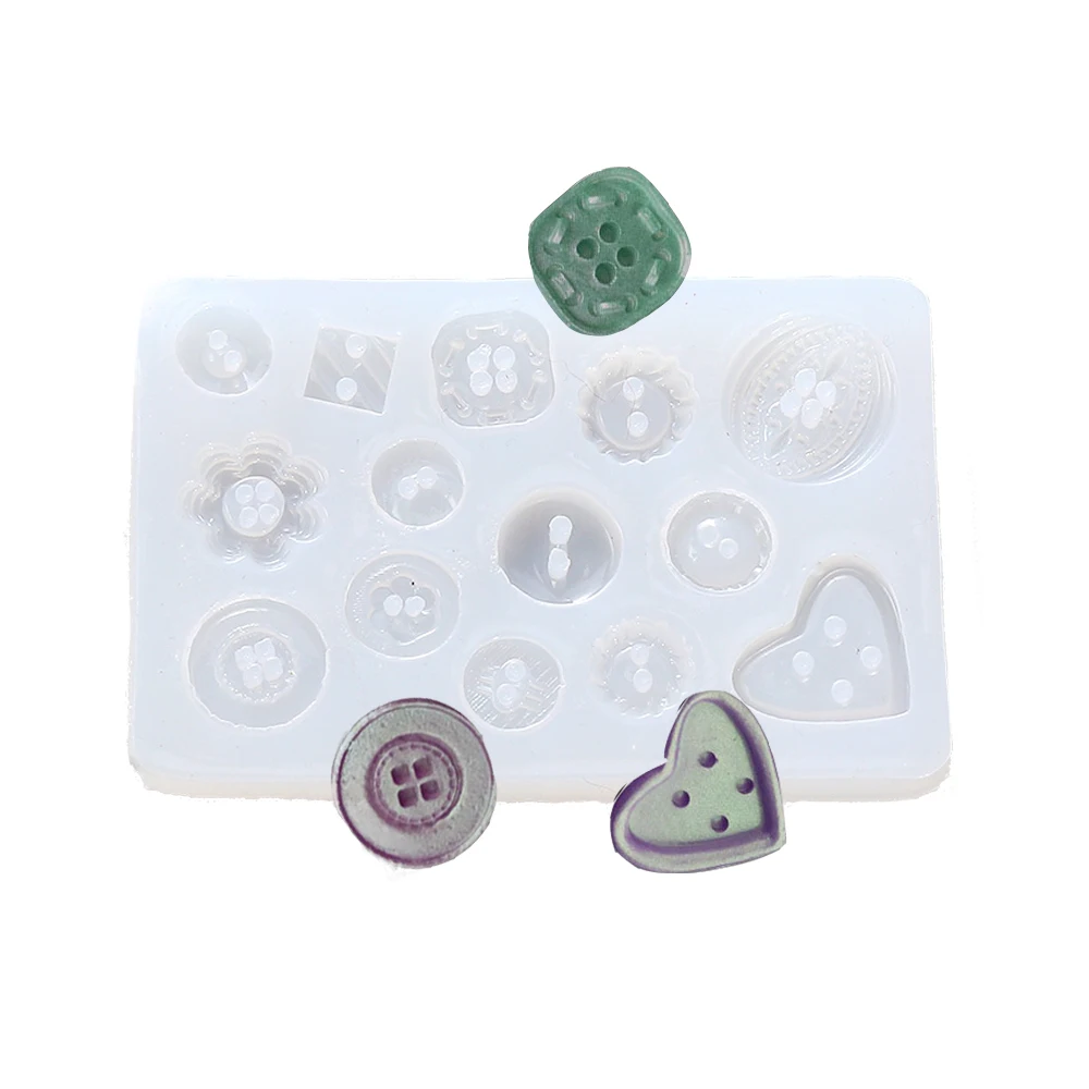 New Love Button Silicone Mold DIY 14 Design Buttons Charm Jewelry Pendant Necklace Accessories Making For Epoxy Resin Mold
New Love Button Silicone Mold DIY 14 Design Buttons Charm Jewelry Pendant Necklace Accessories Making For Epoxy Resin Mold