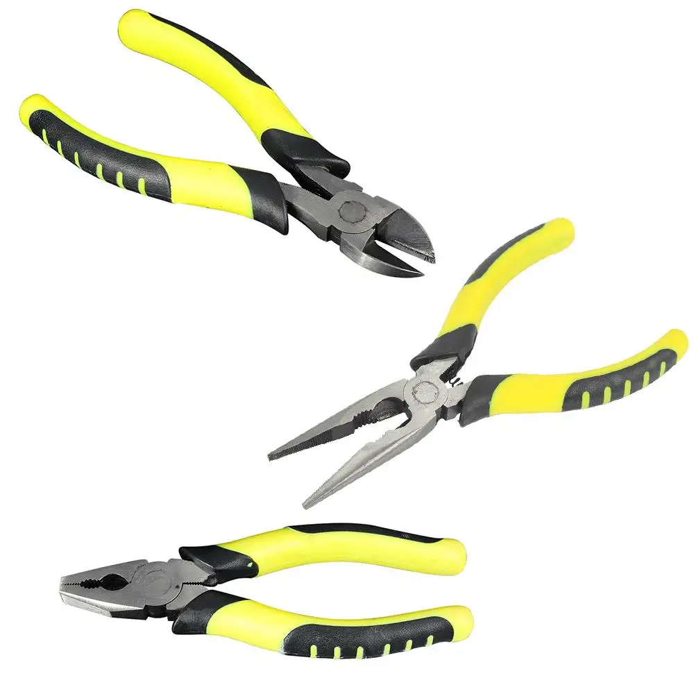 Stainless Steel Nippers Wire Cutter Pliers Flat Nose Pliers Sturdy Practical Tool Pliers Durable Multi Function
Stainless Steel Nippers Wire Cutter Pliers Flat Nose Pliers Sturdy Practical Tool Pliers Durable Multi Function