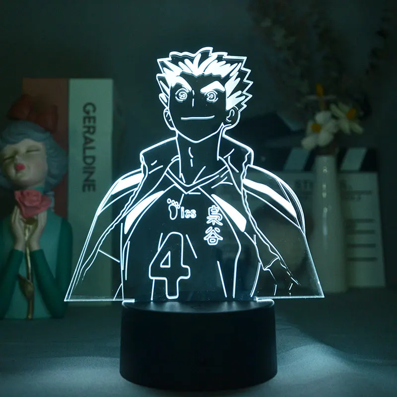 3D Anime Haikyuu Yu Nishinoya Night Light Teenager Bedroom Decoration 16 Colors USB Table Lamp Valentines Day Gift For Boyfriend
3D Anime Haikyuu Yu Nishinoya Night Light Teenager Bedroom Decoration 16 Colors USB Table Lamp Valentines Day Gift For Boyfriend