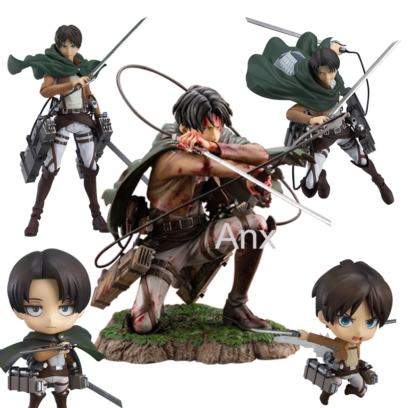 18cm Attack on Titan Figure Rival Ackerman Action Figure Package Ver. Levi PVC Action Figure Rivaille Collection Model Toys
18cm Attack on Titan Figure Rival Ackerman Action Figure Package Ver. Levi PVC Action Figure Rivaille Collection Model Toys