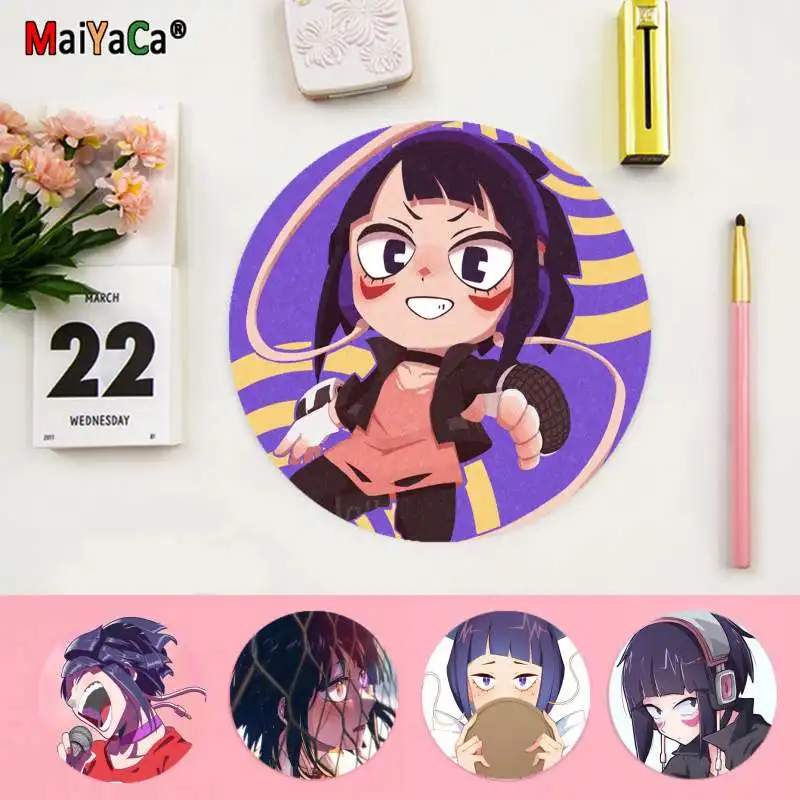 Maiyaca New Jirou Kyouka Boku no Hero Academia High Speed New round Mousepad Anti-Slip Laptop PC Mice Pad Mat gaming Mousepad
Maiyaca New Jirou Kyouka Boku no Hero Academia High Speed New round Mousepad Anti-Slip Laptop PC Mice Pad Mat gaming Mousepad