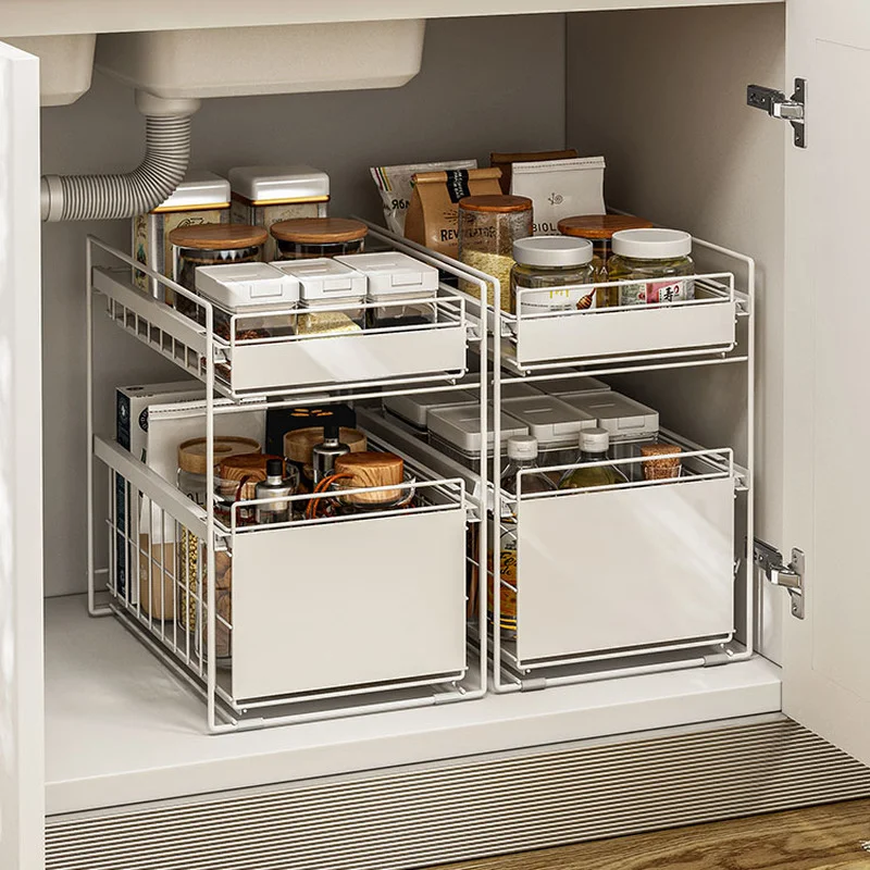 Metal Cupboard Shelf Adjustable Drawer Double Layers Spice Storage Rack White Pot Lid Porta Tempero Kitchen Storage GTJ50
Metal Cupboard Shelf Adjustable Drawer Double Layers Spice Storage Rack White Pot Lid Porta Tempero Kitchen Storage GTJ50