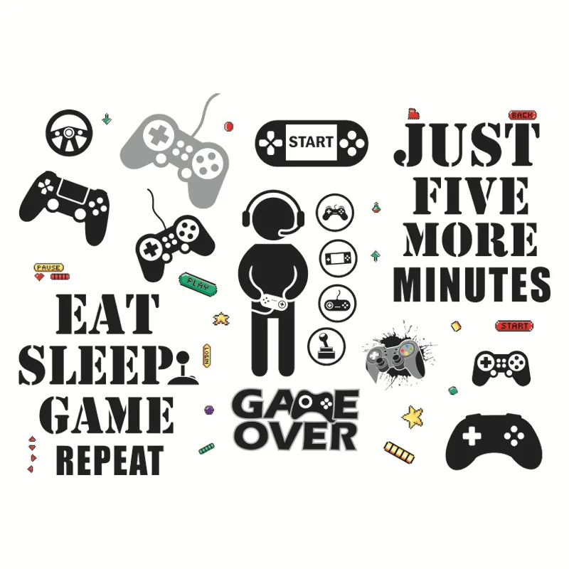 2021 New Game Controller Decorative Stickers Wall Stickers Living Room Bedroom Decoration Self-Adhesive Wall Stickers Poster
2021 New Game Controller Decorative Stickers Wall Stickers Living Room Bedroom Decoration Self-Adhesive Wall Stickers Poster