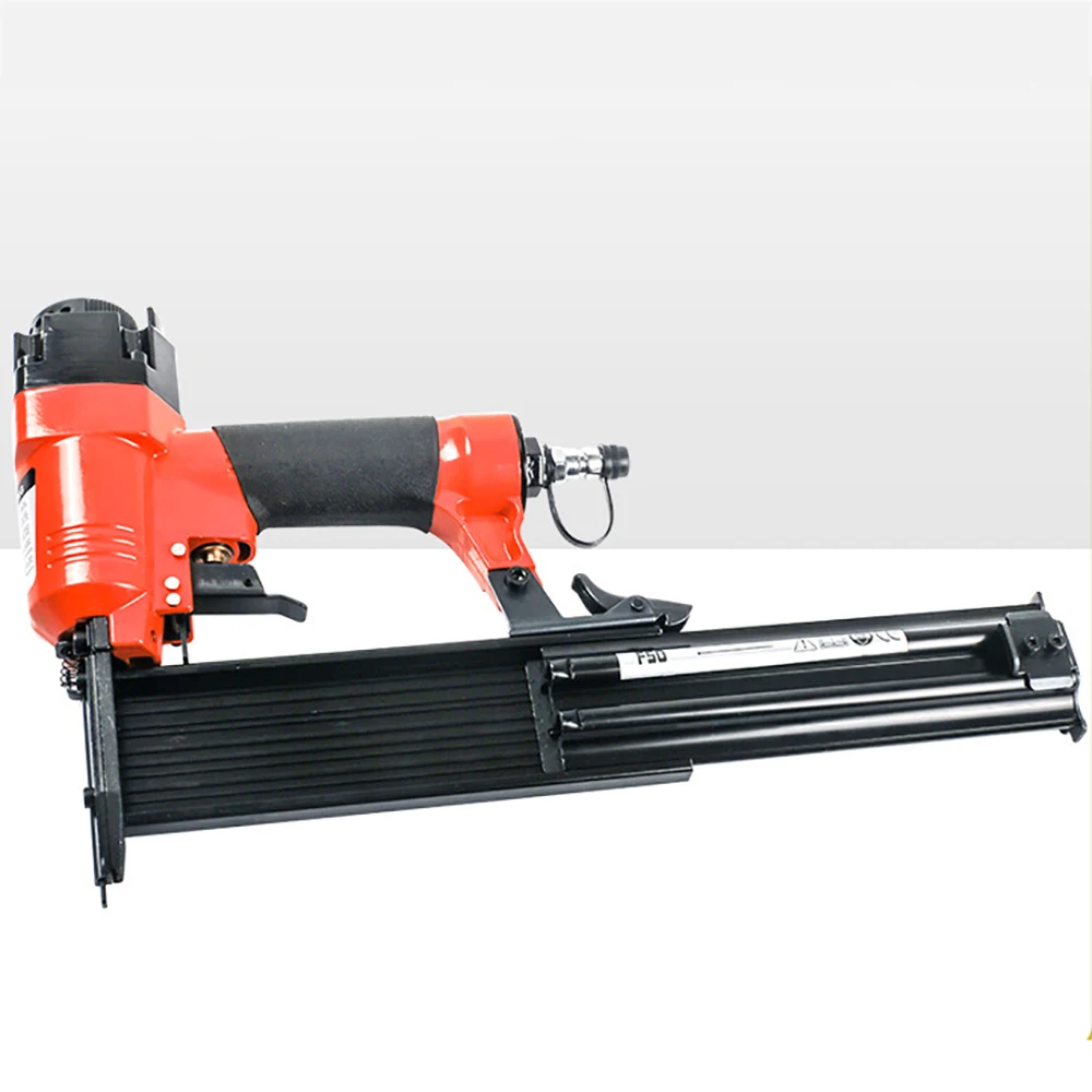 Pneumatic Straight Nail Gun F50 Air Powered Nailer Furniture Stapler Staple Gun 1.25x1MM 10-50MM Woodworking Cordless Frame Gun
Pneumatic Straight Nail Gun F50 Air Powered Nailer Furniture Stapler Staple Gun 1.25x1MM 10-50MM Woodworking Cordless Frame Gun