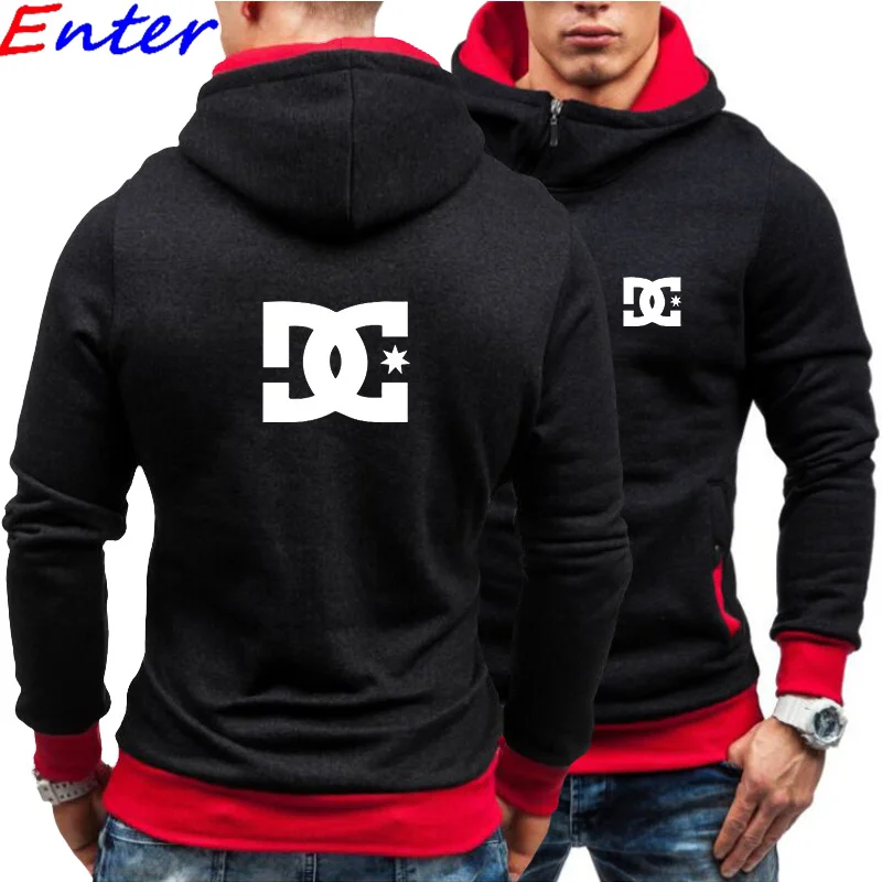DC 2021 Spring Autumn New Essential Hoodies Sports Diagonal Zipper Pullovers Warm Casual Men's Sportswear Fashion men's Jackets
DC 2021 Spring Autumn New Essential Hoodies Sports Diagonal Zipper Pullovers Warm Casual Men's Sportswear Fashion men's Jackets