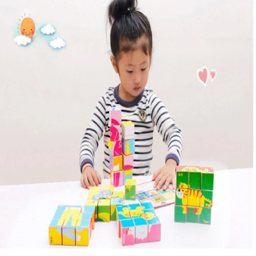 Baby 3D Puzzle Wooden Toys Cartoon Six Sides Painting Building Toys Kids Early Learning & Education Puzzle Toy Birthday Gift
Baby 3D Puzzle Wooden Toys Cartoon Six Sides Painting Building Toys Kids Early Learning & Education Puzzle Toy Birthday Gift