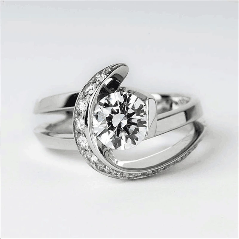 Real 100% S925 Sterling Silver color Ring for Women Natural White 1.5 Carats Diamond Bizuteria Gemstone Silver 925 Jewelry Rings
Real 100% S925 Sterling Silver color Ring for Women Natural White 1.5 Carats Diamond Bizuteria Gemstone Silver 925 Jewelry Rings