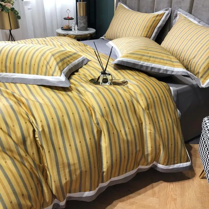 Stripes Bedding Set Digital Printing Duvet cover set Long-staple cotton Pillowcases Queen King Size Bed Bed Linen 4pcs 2020 new
Stripes Bedding Set Digital Printing Duvet cover set Long-staple cotton Pillowcases Queen King Size Bed Bed Linen 4pcs 2020 new