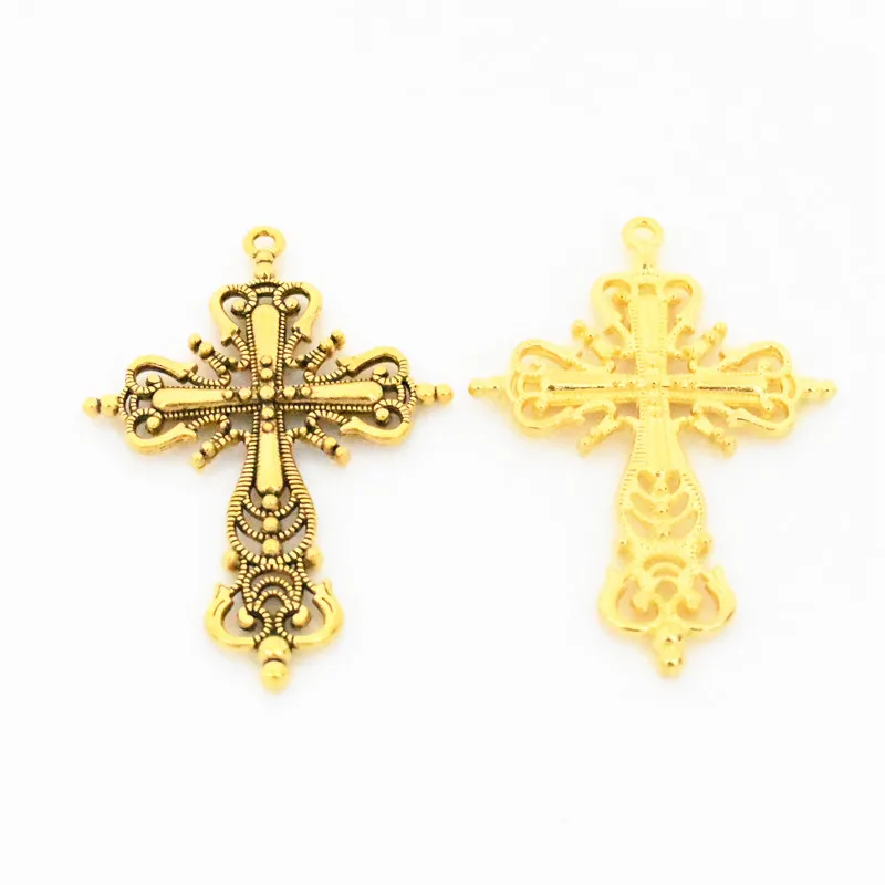 63x42x4mm 4pcs/lot Antique Gold and Gold Colors Plated Crosses Charms Pendant DIY Handmade Jewelry Accessories
63x42x4mm 4pcs/lot Antique Gold and Gold Colors Plated Crosses Charms Pendant DIY Handmade Jewelry Accessories