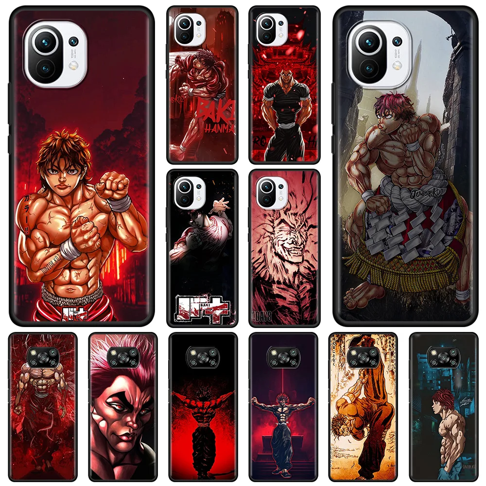 Manga Baki Soft Phone Case For Xiaomi 11 11X 10T 9T 10 8 Lite Ultra Pro for mi 11i 10S 9 SE Fitted Silicone Capa
Manga Baki Soft Phone Case For Xiaomi 11 11X 10T 9T 10 8 Lite Ultra Pro for mi 11i 10S 9 SE Fitted Silicone Capa