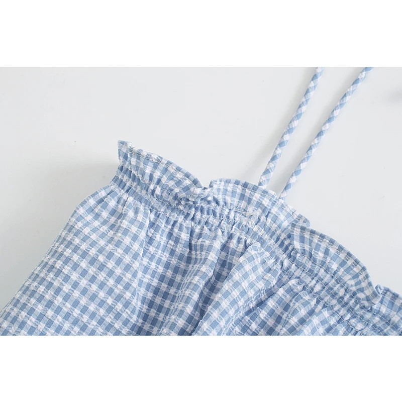 Za jumpsuit women jumpsuit high waist jumpsuit 2021 new fashion plaid blue jumpsuits casual chic street youth jumpsuits women
Za jumpsuit women jumpsuit high waist jumpsuit 2021 new fashion plaid blue jumpsuits casual chic street youth jumpsuits women