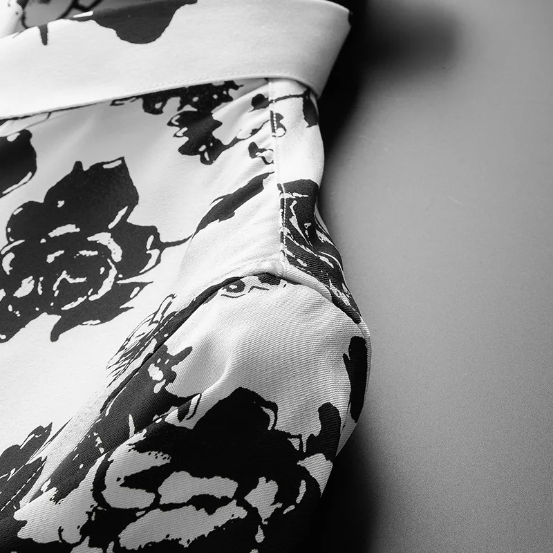 Floral Print Shirts Men 2021 Summer Short Sleeve Slim Casual Shirt High Quality Business Social Dress Shirts Streetwear Clothing 
Floral Print Shirts Men 2021 Summer Short Sleeve Slim Casual Shirt High Quality Business Social Dress Shirts Streetwear Clothing