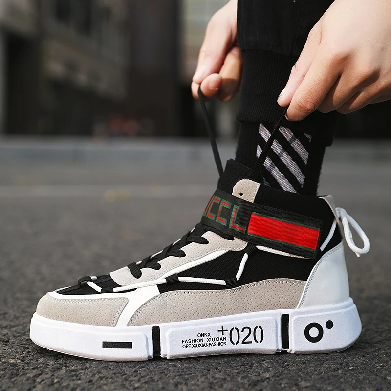 2020 Mens Skateboarding Shoes Women Canvas Sneakers Platform Fashion Colorful Hip hop High top Women Sneakers Hombre Zapatillas
2020 Mens Skateboarding Shoes Women Canvas Sneakers Platform Fashion Colorful Hip hop High top Women Sneakers Hombre Zapatillas