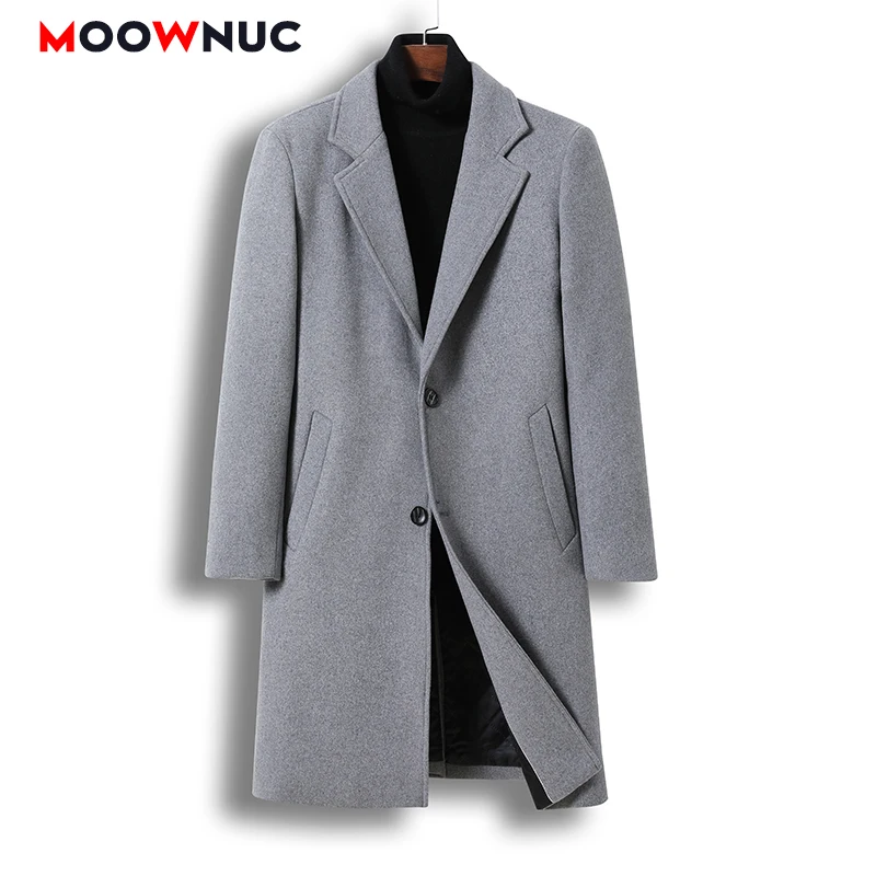 Мужское шерстяное пальто MOOWNUC, повседневная утепленная модная куртка для осени и зимы, 2021
Мужское шерстяное пальто MOOWNUC, повседневная утепленная модная куртка для осени и зимы, 2021