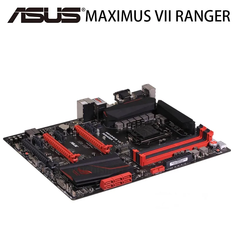 Материнская плата LGA 1150 Asus MAXIMUS VII RANGER DDR3 3000 МГц i7 i5 i3 процессор Intel Z97 игровая