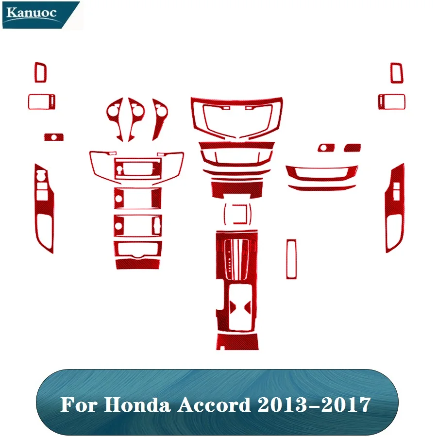 Декоративные красные наклейки на автомобильный чехол для Honda Accord 2013 2014 2015 2016 2017, аксессуары для стайлинга из углеродного волокна
Декоративные красные наклейки на автомобильный чехол для Honda Accord 2013 2014 2015 2016 2017, аксессуары для стайлинга из углеродного волокна