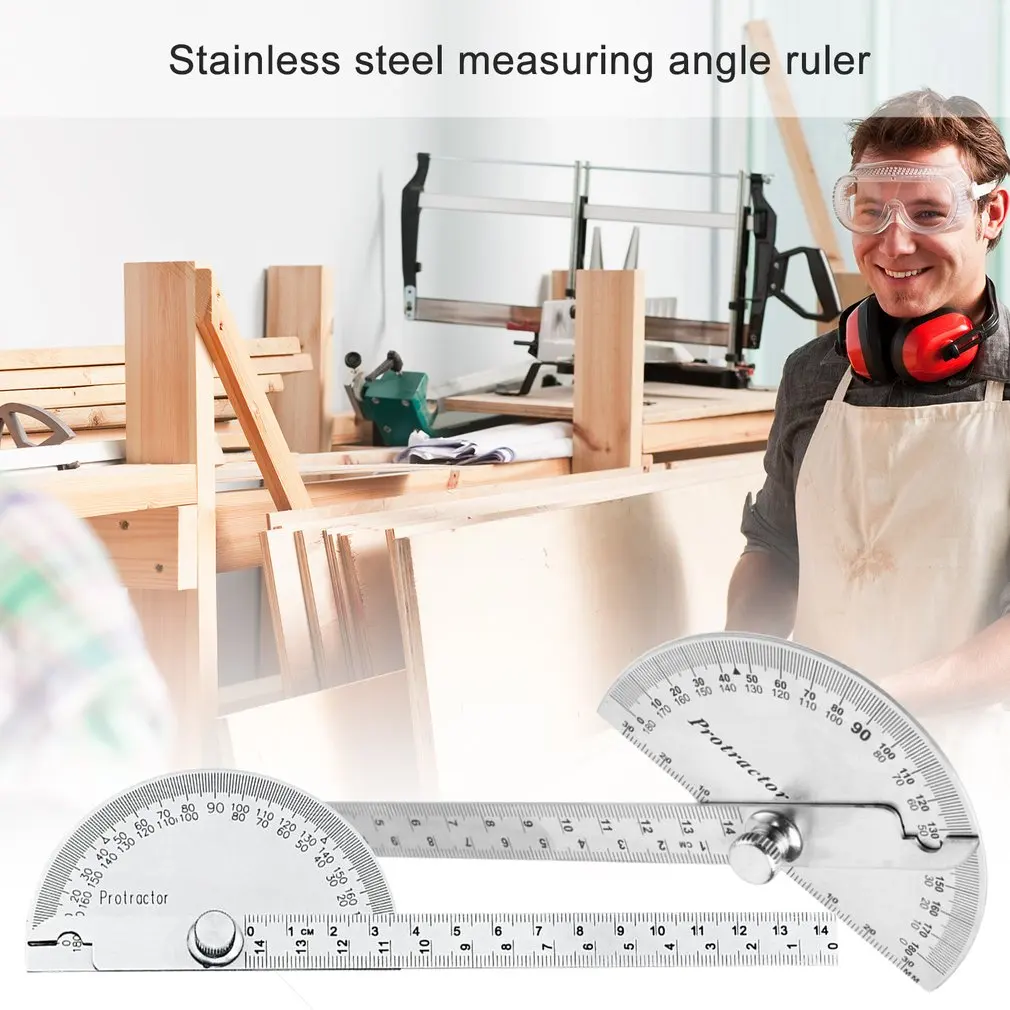 180 Degree Adjustable multifunction Stainless Steel Measuring Angle Ruler Accurate In Scale Durable And Accurate Measuring Ruler
180 Degree Adjustable multifunction Stainless Steel Measuring Angle Ruler Accurate In Scale Durable And Accurate Measuring Ruler