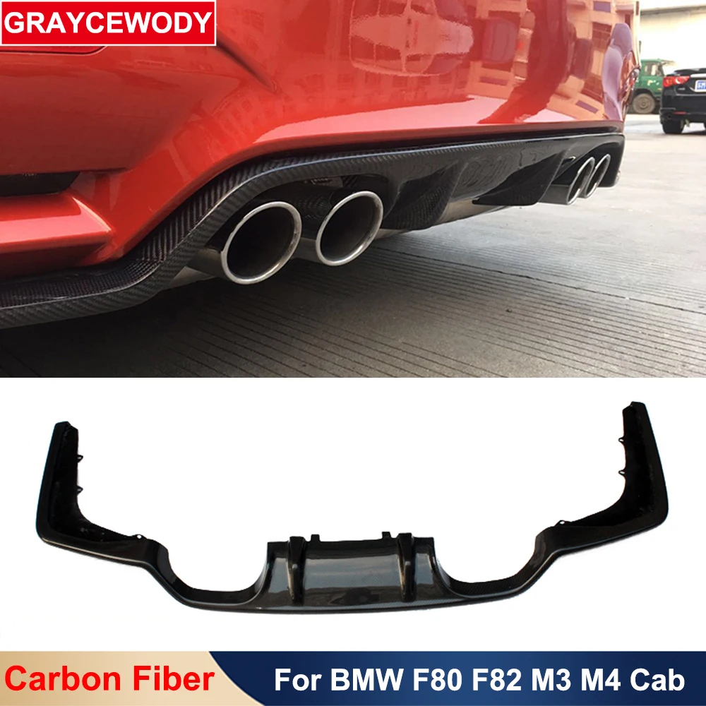 3D Style Real Carbon Fiber Rear Bumper Lip Car Rear Diffuser Car Body Modification Part For BMW F80 F82 F83 M3 M4 Cab
3D Style Real Carbon Fiber Rear Bumper Lip Car Rear Diffuser Car Body Modification Part For BMW F80 F82 F83 M3 M4 Cab