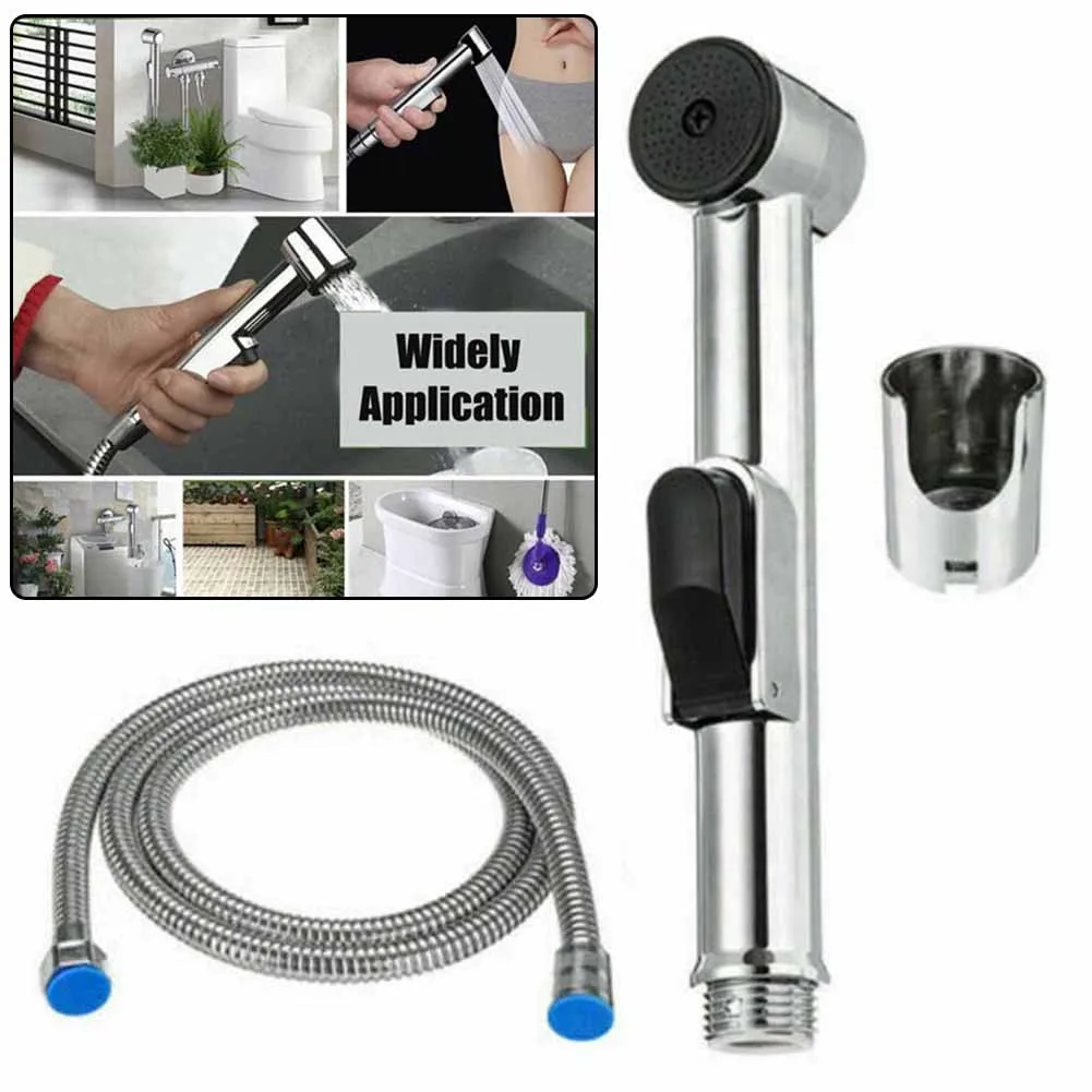 3Pcs G1/2'' 150mm Hose Wall Bracket Handheld Douche Bidet Toilet Jet Spray Muslim Hygienic Shattaf Shower Hose Kit
3Pcs G1/2'' 150mm Hose Wall Bracket Handheld Douche Bidet Toilet Jet Spray Muslim Hygienic Shattaf Shower Hose Kit
