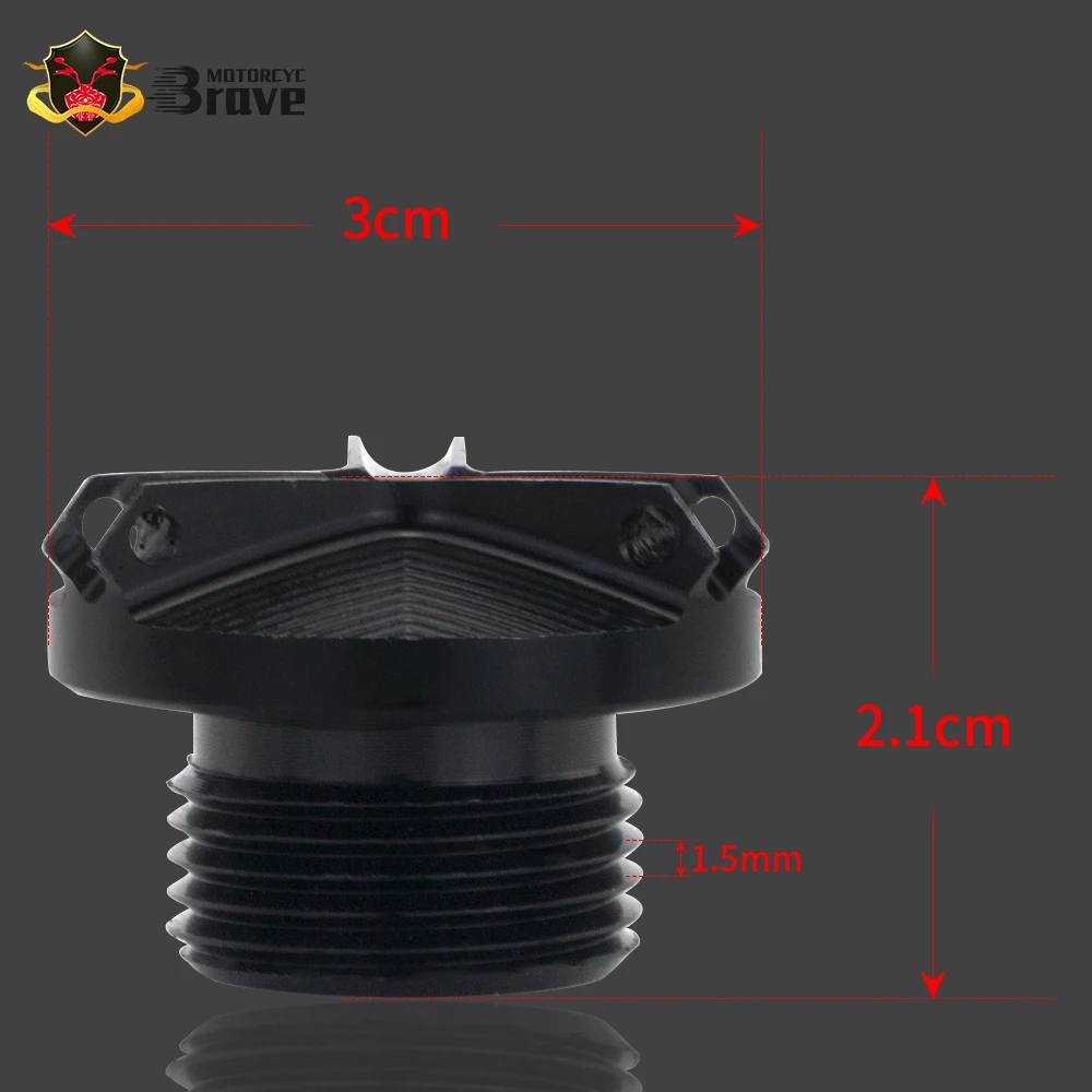 M20*1.5 For SUZUKI GSR 400 600 750 GSR400 GSR600 GSR750 Motorcycle Accessories Oil Filler Cap Engine plug Cover
M20*1.5 For SUZUKI GSR 400 600 750 GSR400 GSR600 GSR750 Motorcycle Accessories Oil Filler Cap Engine plug Cover