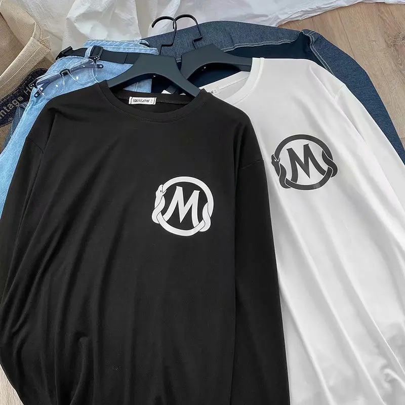 Printed long-sleeved t-shirt boys tide brand spring and autumn ins loose wild couple Mamba compassionate bottoming shirt
Printed long-sleeved t-shirt boys tide brand spring and autumn ins loose wild couple Mamba compassionate bottoming shirt