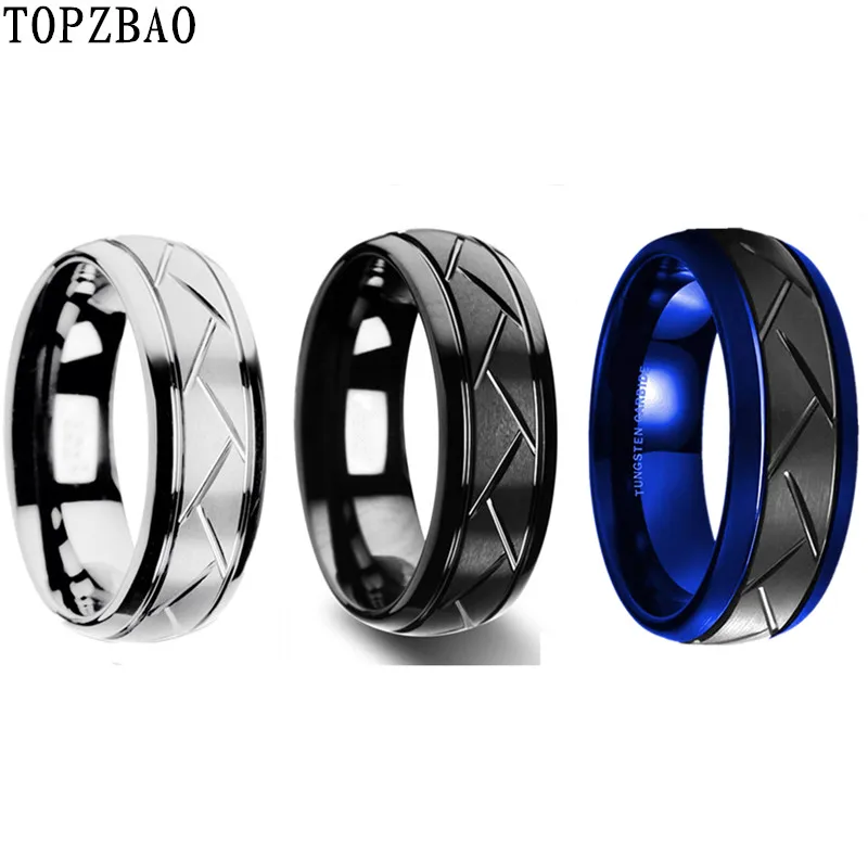 8mm men's ring stainless steel ring double groove oblique cut drawing process fashion creative exquisite jewelry accessories
8mm men's ring stainless steel ring double groove oblique cut drawing process fashion creative exquisite jewelry accessories