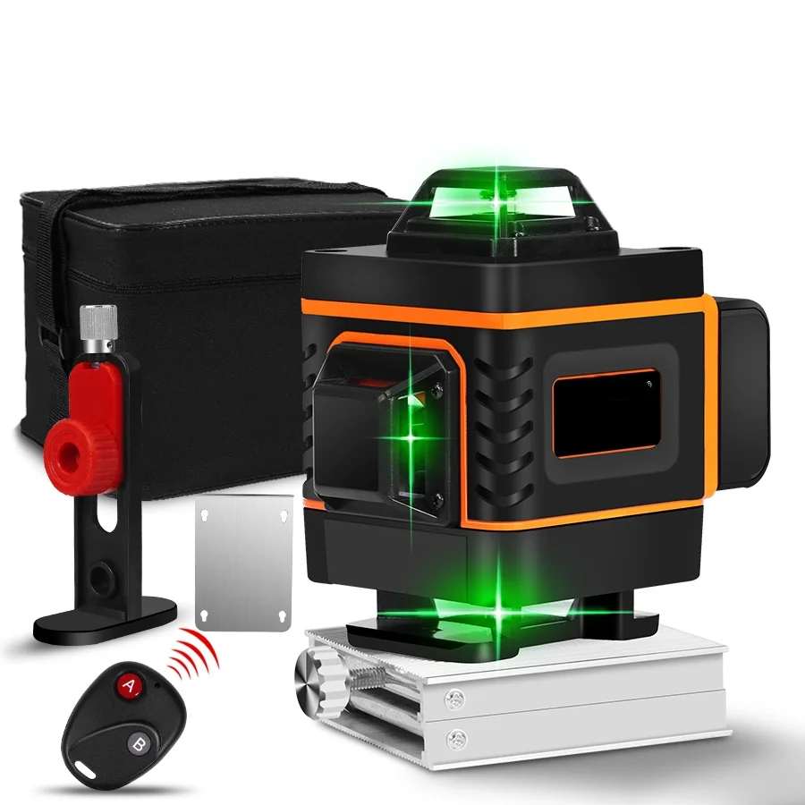 3D/4D Laser Level Level Self-Leveling 360 Horizontal And Vertical Cross Super Powerful Green Laser Level
3D/4D Laser Level Level Self-Leveling 360 Horizontal And Vertical Cross Super Powerful Green Laser Level