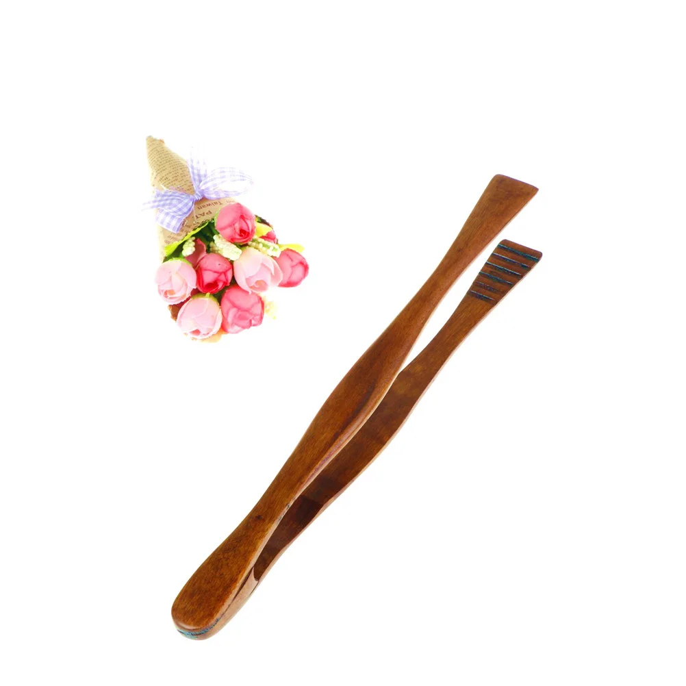 1 pc Wood Food Tongs Barbecue Steak Tongs Bread Dessert Pastry Clip Clamp Buffet Kitchen CookingTools
1 pc Wood Food Tongs Barbecue Steak Tongs Bread Dessert Pastry Clip Clamp Buffet Kitchen CookingTools