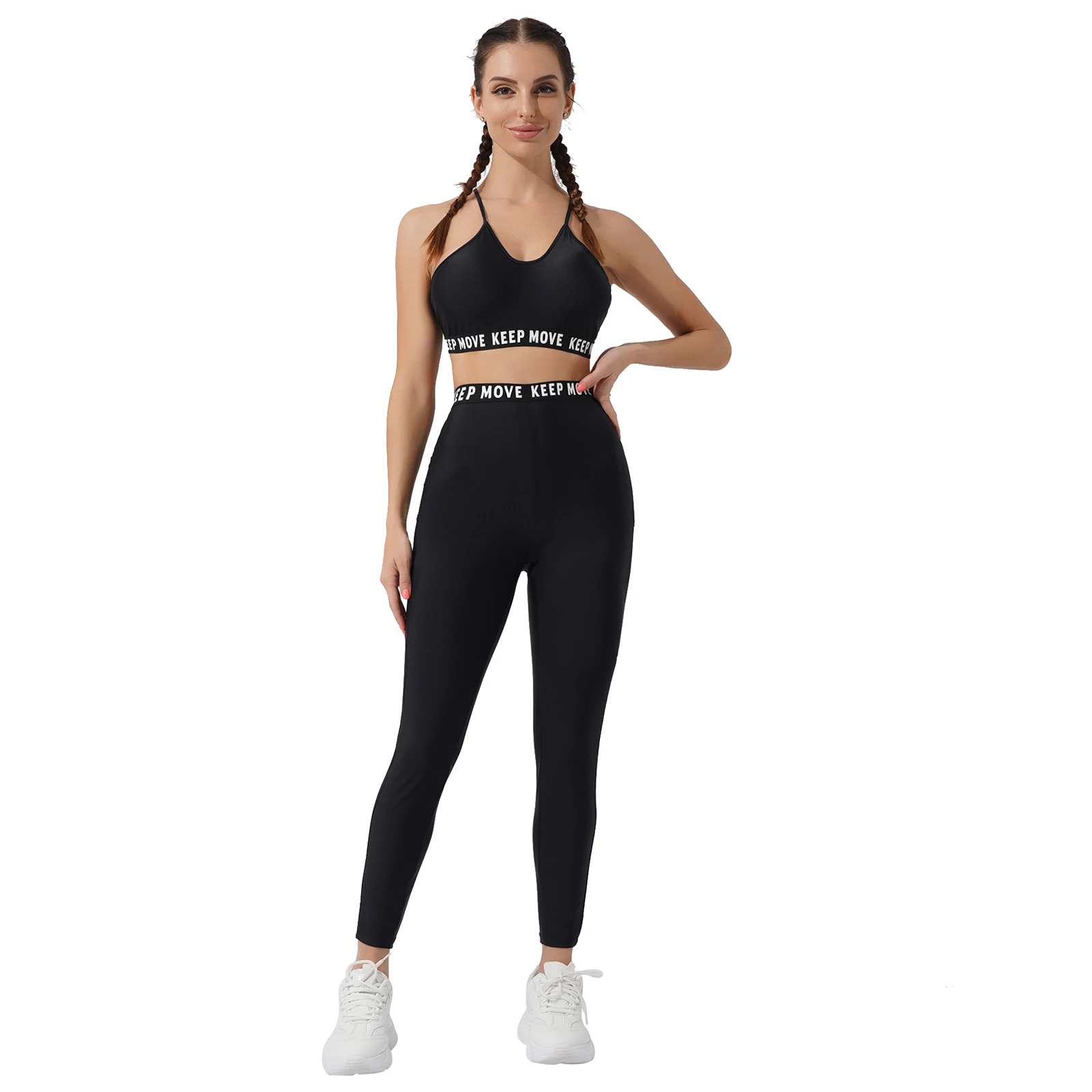 Women Gym Yoga Running Workout Sport Suits Tracksuits V-Neck Removable Bust Pads Sport Bra Tops High Waist Pants Set Sportswear
Women Gym Yoga Running Workout Sport Suits Tracksuits V-Neck Removable Bust Pads Sport Bra Tops High Waist Pants Set Sportswear