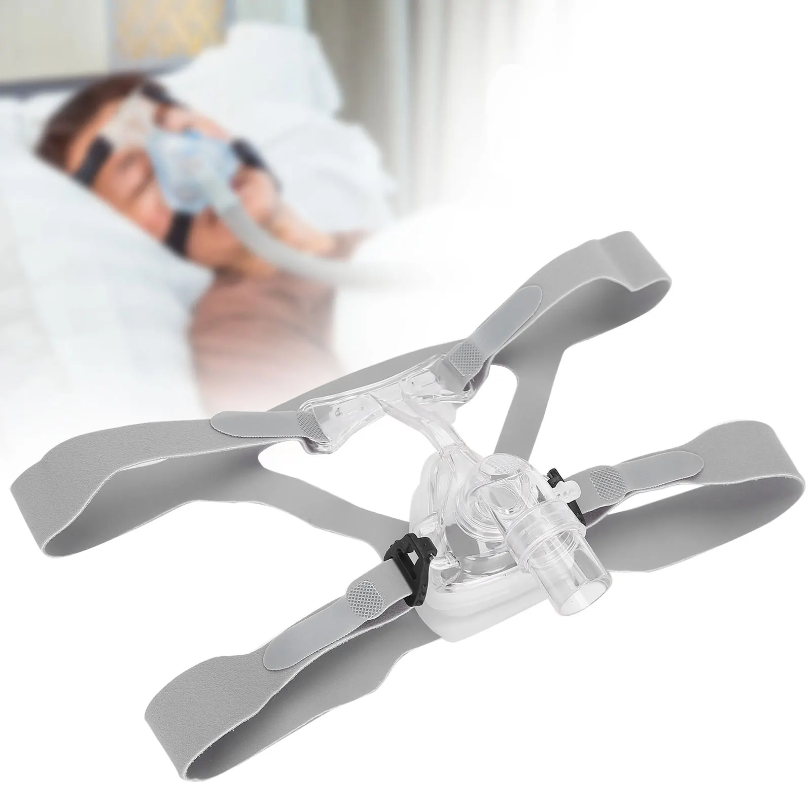 Breathing Machine Face Guard Head Belt Set Silicone Universal Breathing Machine Accessories Anti-Sensitive Nasal Mask Ventilator
Breathing Machine Face Guard Head Belt Set Silicone Universal Breathing Machine Accessories Anti-Sensitive Nasal Mask Ventilator