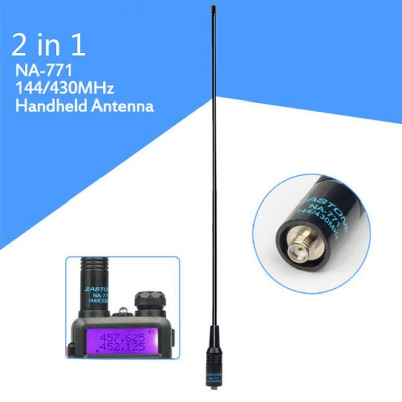 NA-771 SMA-Женская Двухдиапазонная 10 Вт антенна 144/430 МГц 10 Вт с высоким коэффициентом усиления для Baofeng Saus Linton Puxing + резиновая прокладка
NA-771 SMA-Женская Двухдиапазонная 10 Вт антенна 144/430 МГц 10 Вт с высоким коэффициентом усиления для Baofeng Saus Linton Puxing + резиновая прокладка