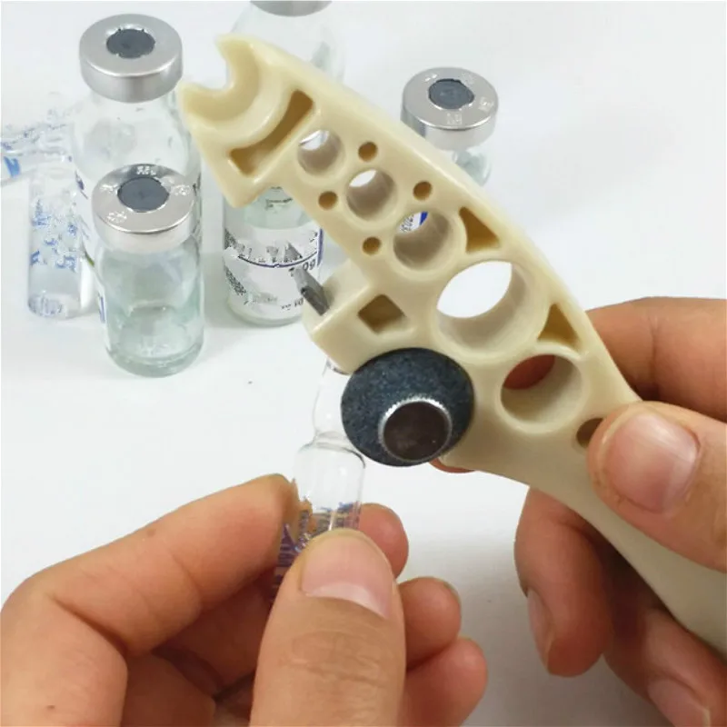 Multifunctional Medical Emery Glass Bottle Opener Silicone Vial Opener For Nurse Doctors To Open The Vial Bottle Ampule Breaker 
Multifunctional Medical Emery Glass Bottle Opener Silicone Vial Opener For Nurse Doctors To Open The Vial Bottle Ampule Breaker