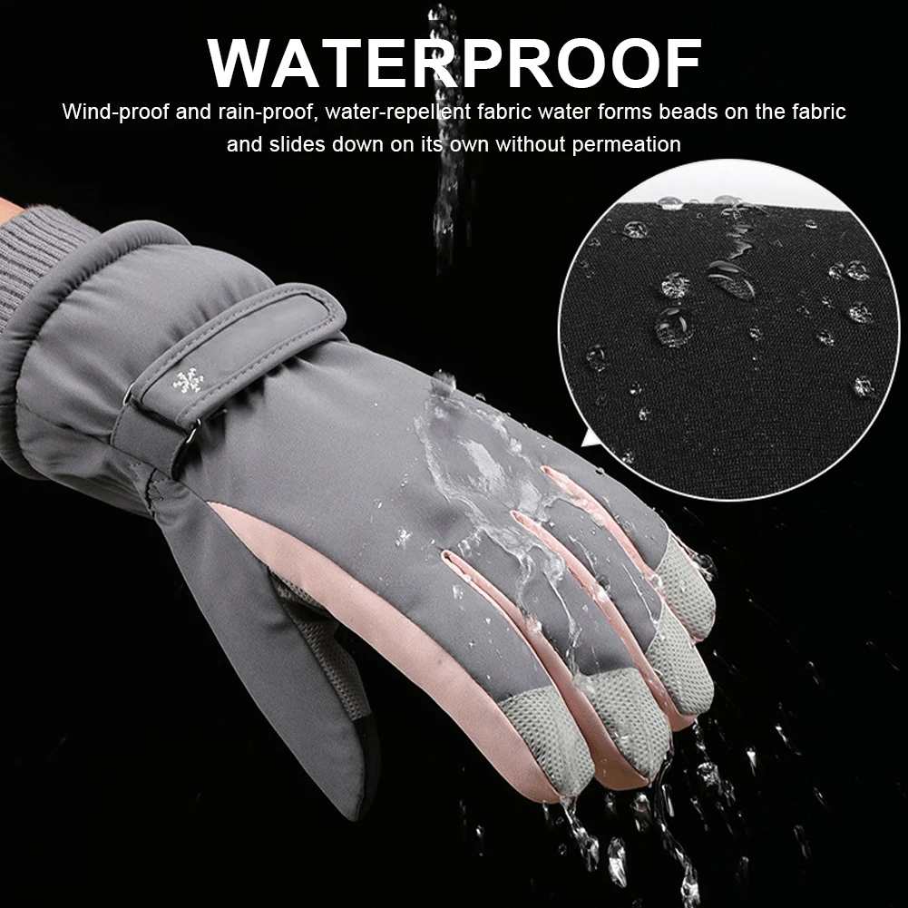Winter Ski Gloves, Cold-proof, Waterproof, Non-slip Gloves, Suitable for Running, Cycling, Work, Ski Gloves, Touch Mobile Phones
Winter Ski Gloves, Cold-proof, Waterproof, Non-slip Gloves, Suitable for Running, Cycling, Work, Ski Gloves, Touch Mobile Phones