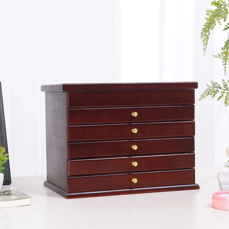 Luxury Wood Multi Layer Jewelry Storage Box Case Vintage Desktop Jewelry Storage Box Organizer Large Jewelry Drawer Gift Ideas
Luxury Wood Multi Layer Jewelry Storage Box Case Vintage Desktop Jewelry Storage Box Organizer Large Jewelry Drawer Gift Ideas