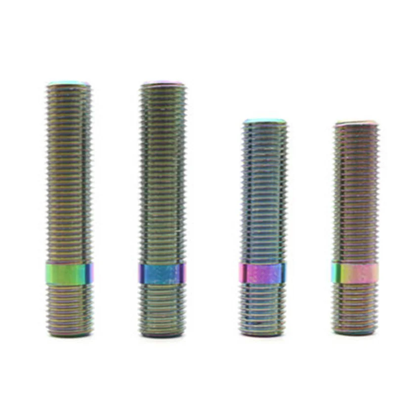 Titanium Alloy Wheels Stud Car Modification M14x1.5-M14x1.5mm for Audi for BMW Stud Bolts Fasteners Steel Color 10pcs
Titanium Alloy Wheels Stud Car Modification M14x1.5-M14x1.5mm for Audi for BMW Stud Bolts Fasteners Steel Color 10pcs