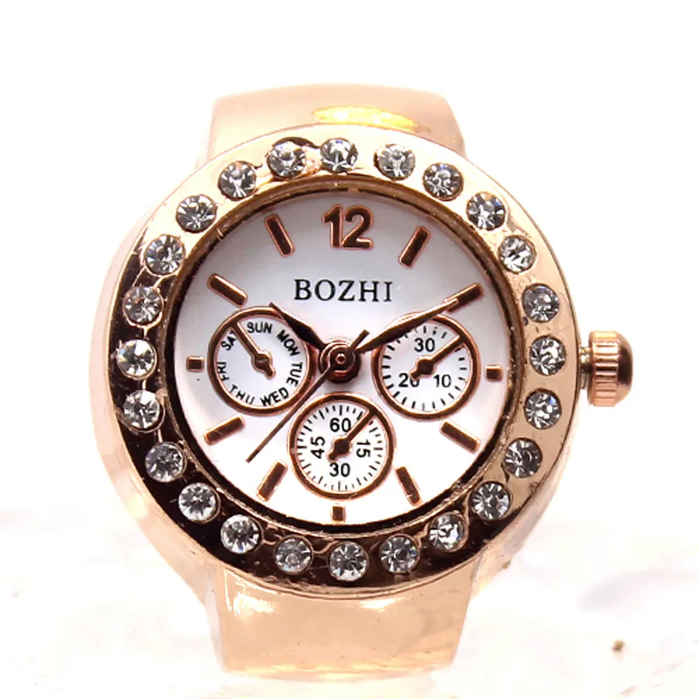 Stylish Jewelry New Fashion Dial Quartz Analog Watches Creative Steel Cool Elastic Quartz Creative Alloy Women Mens Ring Watch
Stylish Jewelry New Fashion Dial Quartz Analog Watches Creative Steel Cool Elastic Quartz Creative Alloy Women Mens Ring Watch