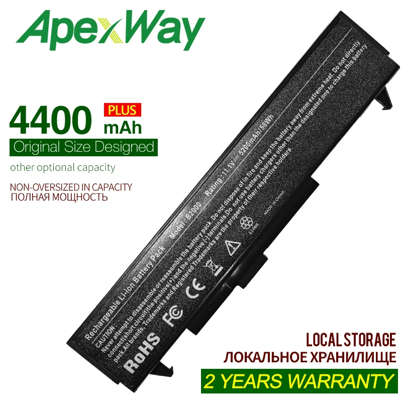 Аккумулятор 11,1 В 4400 мА · ч для LG LE50 LM LM40 LM50 LM60 LM70 LB32111BLB52113B LB52113D LHBA06ANONE LMBA06.AEX, для HP B2000 B2026
Аккумулятор 11,1 В 4400 мА · ч для LG LE50 LM LM40 LM50 LM60 LM70 LB32111BLB52113B LB52113D LHBA06ANONE LMBA06.AEX, для HP B2000 B2026