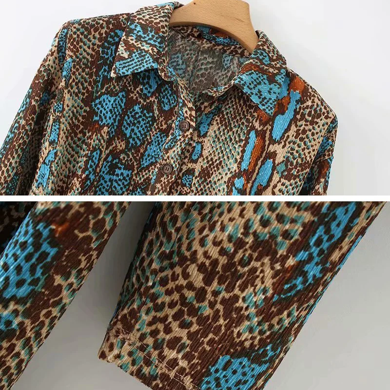 2020 New arrival Women Animal Print Dress Turn down collar Fashion Female Long Shirt Dress Loose Casual Long sleeve YNZZU YD362
2020 New arrival Women Animal Print Dress Turn down collar Fashion Female Long Shirt Dress Loose Casual Long sleeve YNZZU YD362