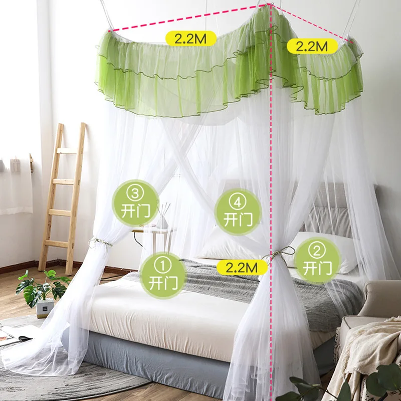 Blue Green Beautiful Palace Bed Curtain Fashion Hanging Bed Canopy Mosquito Net Curtain Bed Decor princess tent play house toy
Blue Green Beautiful Palace Bed Curtain Fashion Hanging Bed Canopy Mosquito Net Curtain Bed Decor princess tent play house toy
