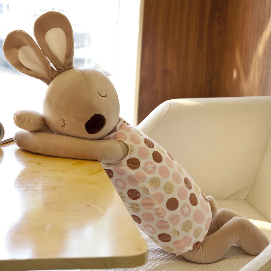 Sleeping Mate for Baby Kids Comforting Rabbit Plush Toy Children Soft Cute Bunny Stuffed Animal Pillow
Sleeping Mate for Baby Kids Comforting Rabbit Plush Toy Children Soft Cute Bunny Stuffed Animal Pillow