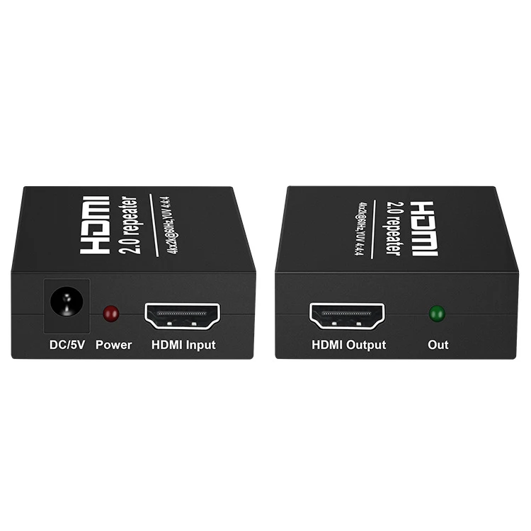 4Kx2K 2.0 HDMI Repeater HDMI Extender 4K 60HZ 4:4:4 HDMI Cable Adapter Signal Amplifier Booster over Signal HDTV Up to 25M
4Kx2K 2.0 HDMI Repeater HDMI Extender 4K 60HZ 4:4:4 HDMI Cable Adapter Signal Amplifier Booster over Signal HDTV Up to 25M