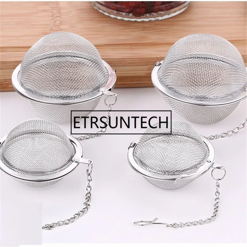 100pcs Stainless Steel Strainer Ball Tea Seasoning Filter Tea Coffee Infusers Filter Kitchen Cooking Strainer Tool 
100pcs Stainless Steel Strainer Ball Tea Seasoning Filter Tea Coffee Infusers Filter Kitchen Cooking Strainer Tool