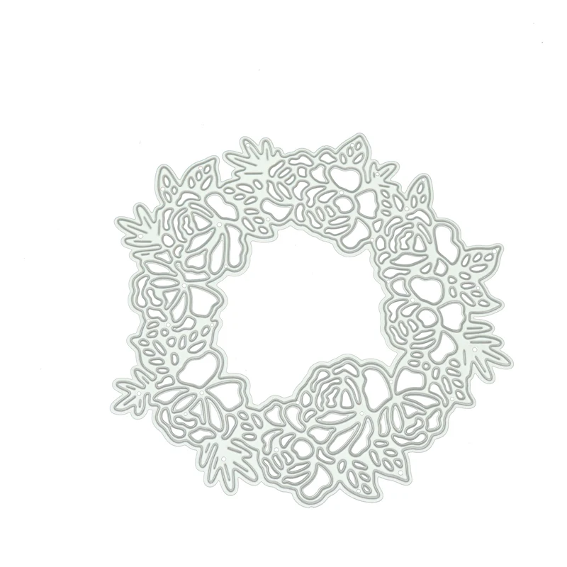 JC Metal Cutting Dies Wreath Garland Flowers Background Scrapbooking Stencil Handmade Blade Paper Card Model Mold Craft Decor 
JC Metal Cutting Dies Wreath Garland Flowers Background Scrapbooking Stencil Handmade Blade Paper Card Model Mold Craft Decor
