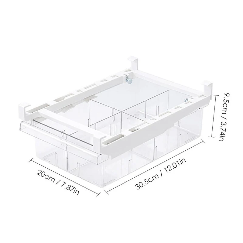 1/4/8 Compartment Refrigerator Drawer Organizer Bin PET Transparent Storage Box Pantry Fridge Containers Home Rganization Memory
1/4/8 Compartment Refrigerator Drawer Organizer Bin PET Transparent Storage Box Pantry Fridge Containers Home Rganization Memory