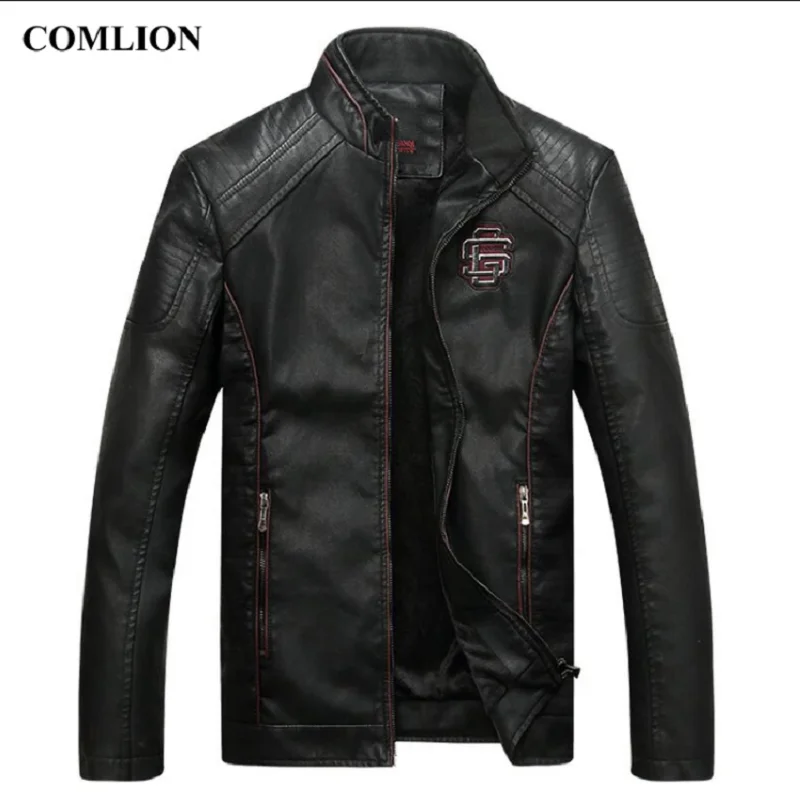 Men's faux leather jacket High quality classic motorcycle bike jean jacket Jacket Men's velvet heavy coat M-5XL C46
Men's faux leather jacket High quality classic motorcycle bike jean jacket Jacket Men's velvet heavy coat M-5XL C46