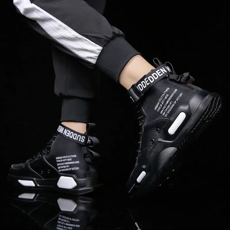 Sneakers Male Sneaker Man Casual Shoe Shoes Fashion High Top Men Black Spring Men's Sports Mens Hightop For 2020
Sneakers Male Sneaker Man Casual Shoe Shoes Fashion High Top Men Black Spring Men's Sports Mens Hightop For 2020