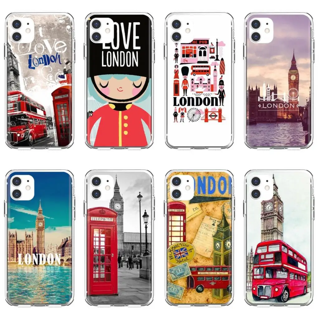 For Apple iPhone 10 11 12 Pro Mini 4S 5S SE 5C 6 6S 7 8 X XR XS Plus Max 2020 London-big-ben-Bus Soft TPU Phone Case
For Apple iPhone 10 11 12 Pro Mini 4S 5S SE 5C 6 6S 7 8 X XR XS Plus Max 2020 London-big-ben-Bus Soft TPU Phone Case