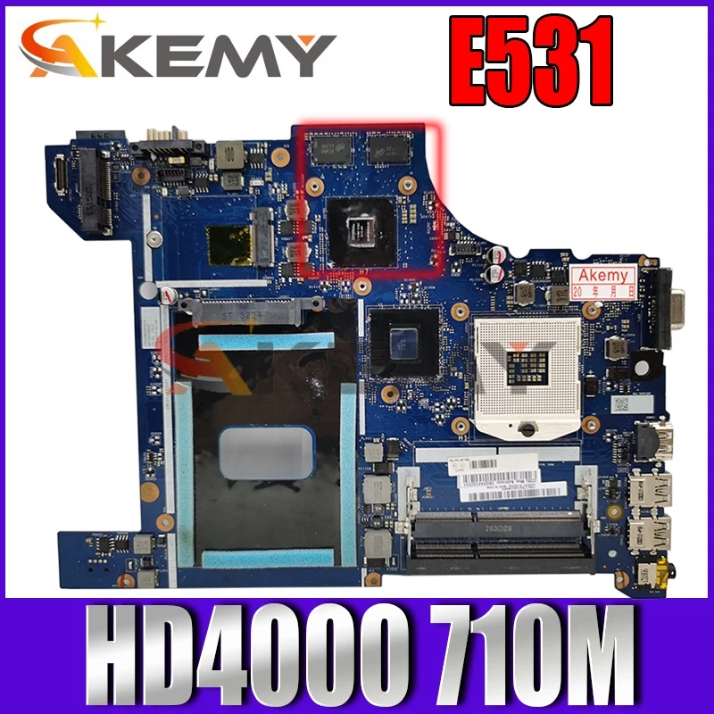 Akemy VILE2 NM-A044 REV 1.0 For lenovo thinkpad edge E531 Laptop motherboard HD4000 710M
Akemy VILE2 NM-A044 REV 1.0 For lenovo thinkpad edge E531 Laptop motherboard HD4000 710M