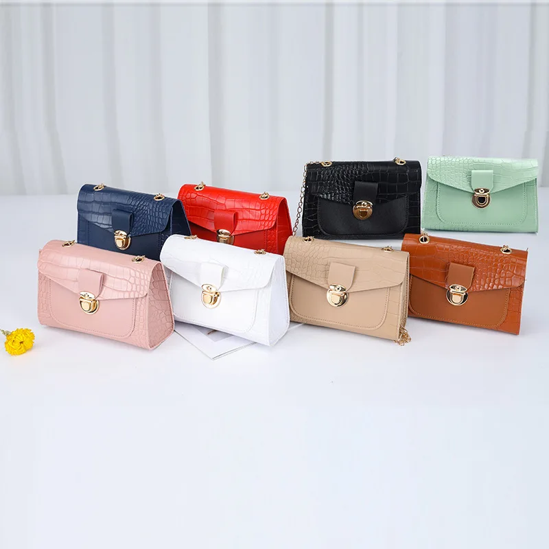Women Bag 2021 New Fashion Shoulder Messenger Bag Lady Crossbody Bags Chain Crocodile Pattern Small Square Bag Handbag Girl Bag
Women Bag 2021 New Fashion Shoulder Messenger Bag Lady Crossbody Bags Chain Crocodile Pattern Small Square Bag Handbag Girl Bag
