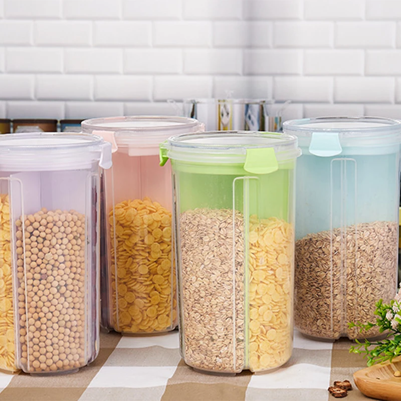 Grain Storage Container with 4 Airtight Grids Two-way Flip Cover Design Easy Access Transparent Storage Tank for Seeds G10
Grain Storage Container with 4 Airtight Grids Two-way Flip Cover Design Easy Access Transparent Storage Tank for Seeds G10